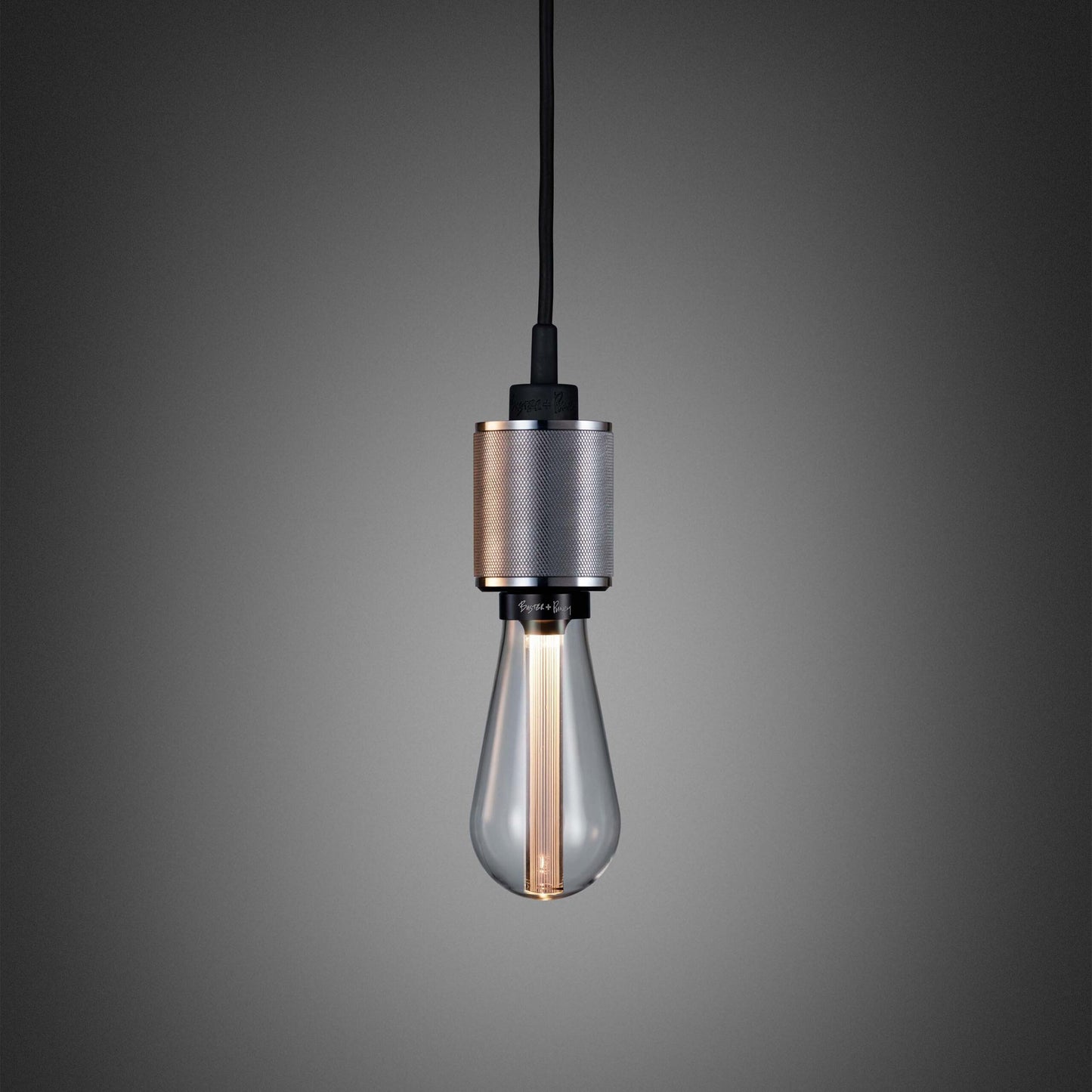 Heavy Metal Pendant light / Cross steel, front view.