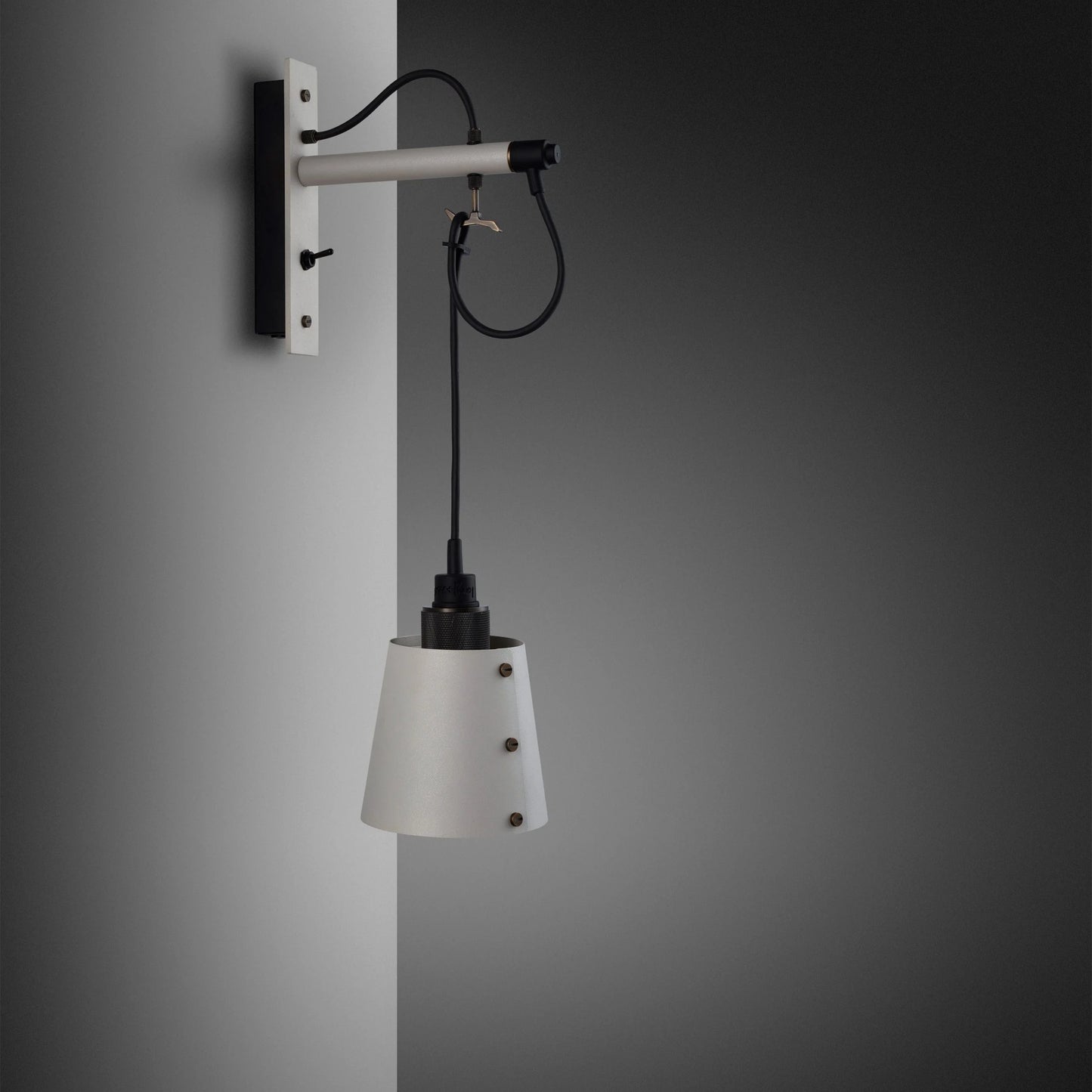 Hooked Wall/ Small/ Stone smoked bronze
