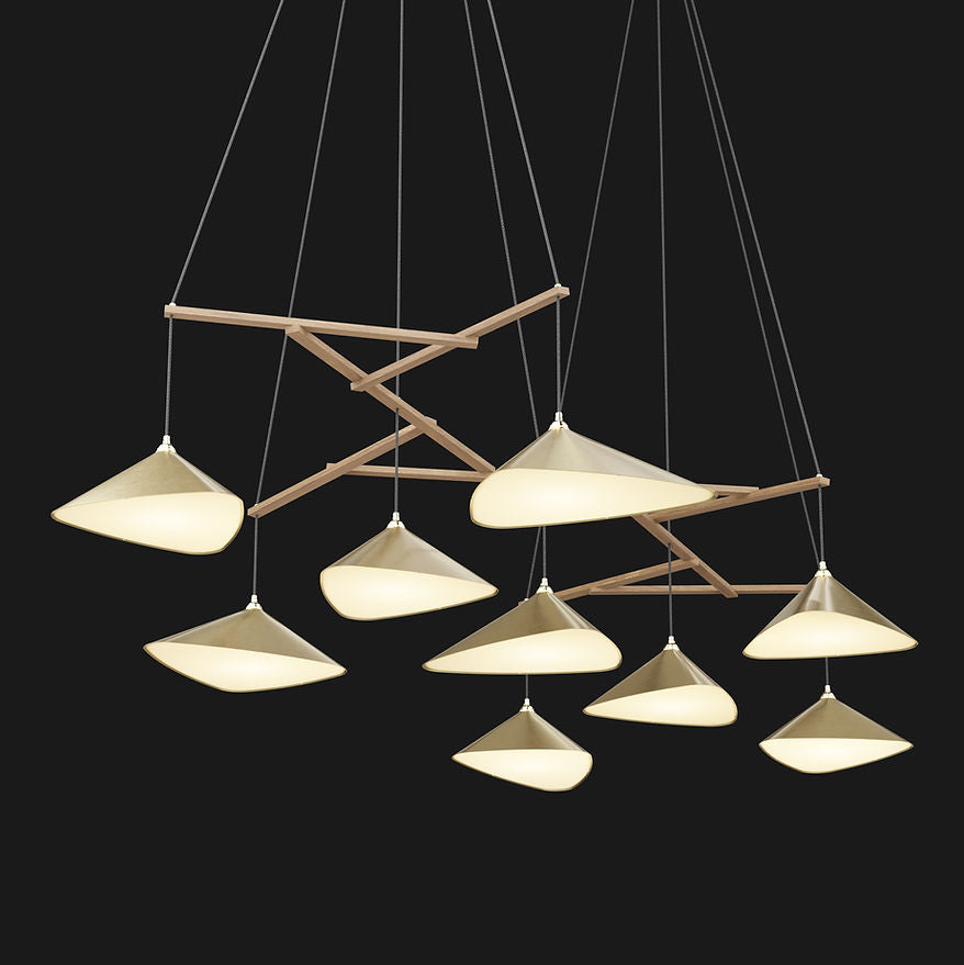 Moss Emily Group of Nine Lamp