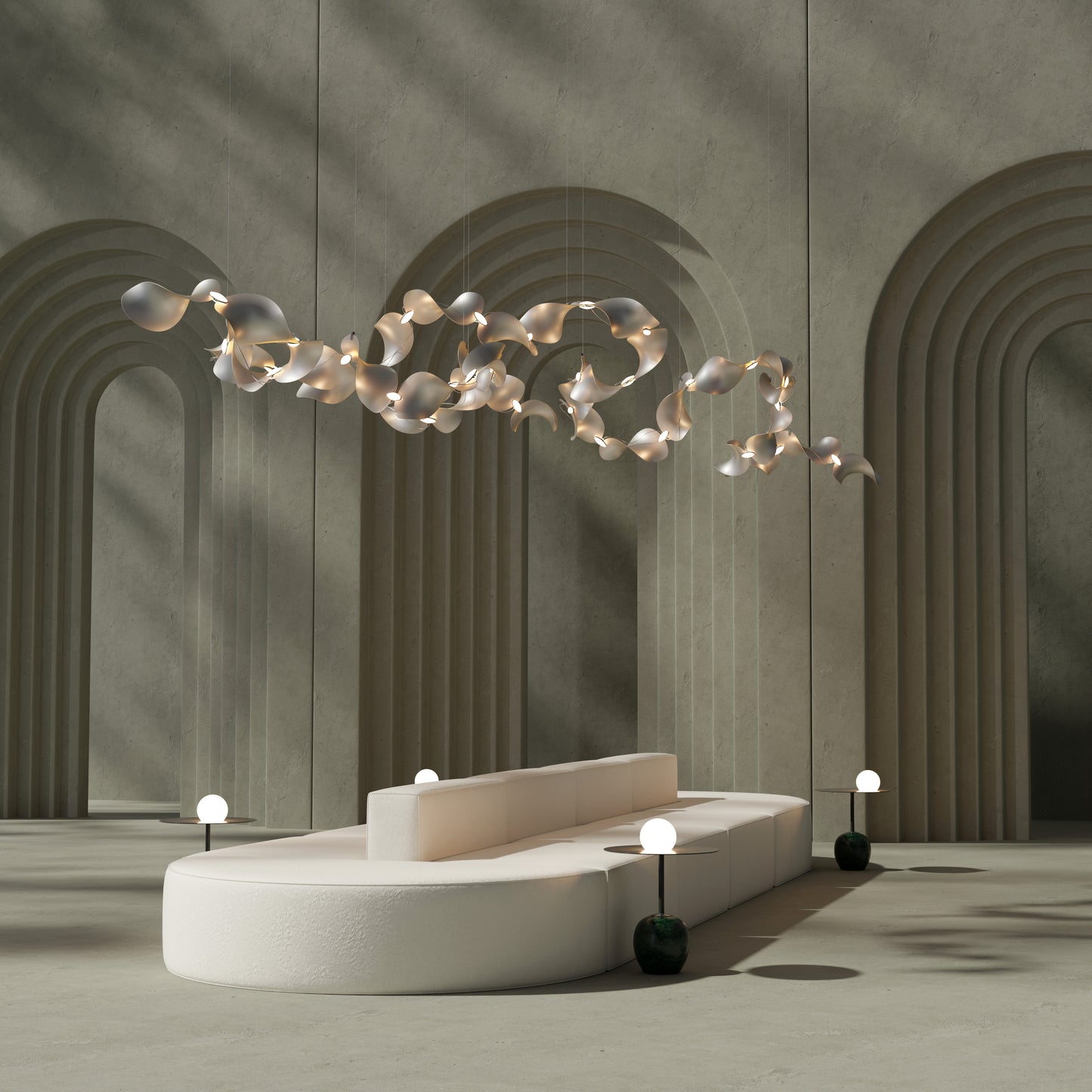 Moss Dune 20 Curve Lamp