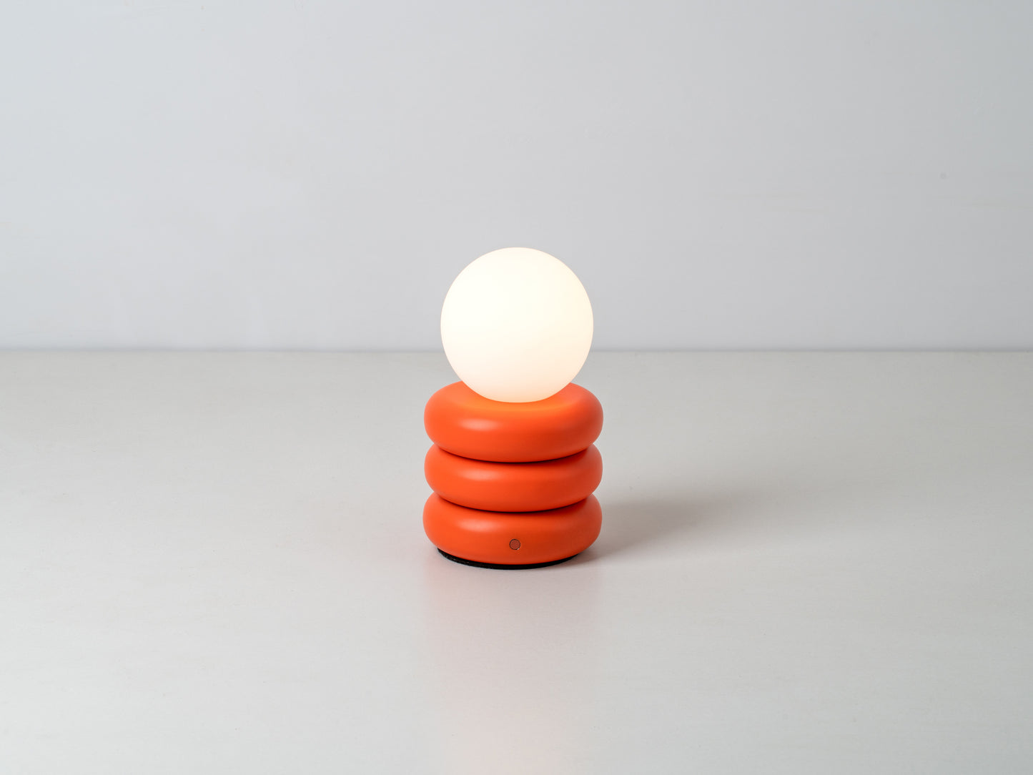 Peel Orange Rechargeable Table Lamp, product shot