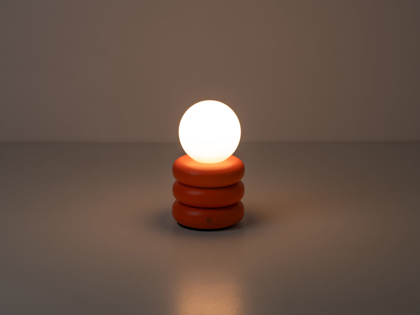 Peel Orange Rechargeable Table Lamp, product shot