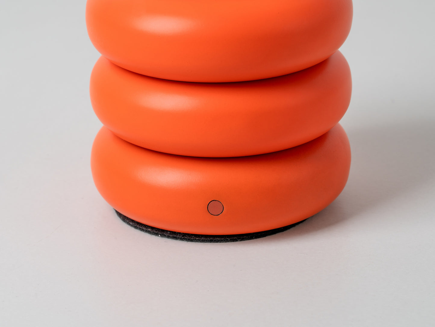 Peel Orange Rechargeable Table Lamp, product shot