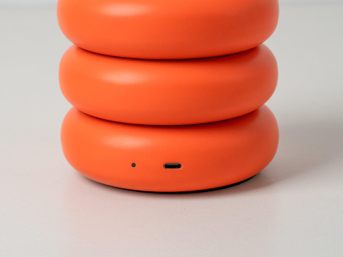 Peel Orange Rechargeable Table Lamp, product shot