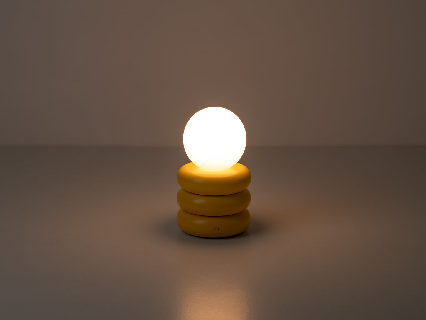 York Yellow Rechargeable Table Lamp, product shot