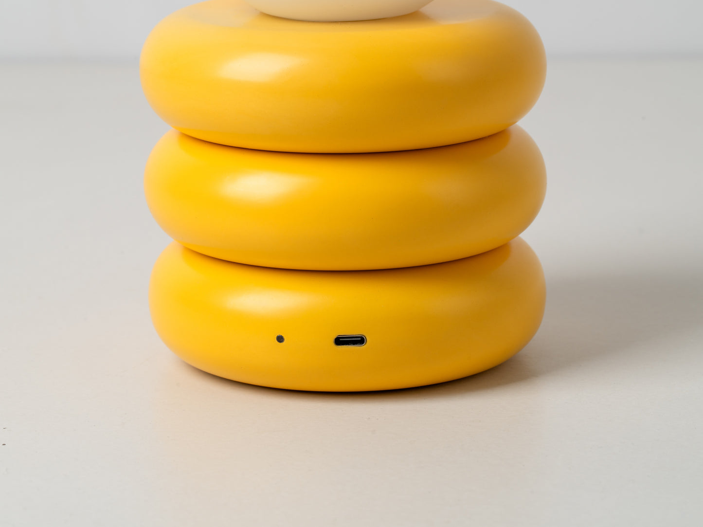 York Yellow Rechargeable Table Lamp, product shot