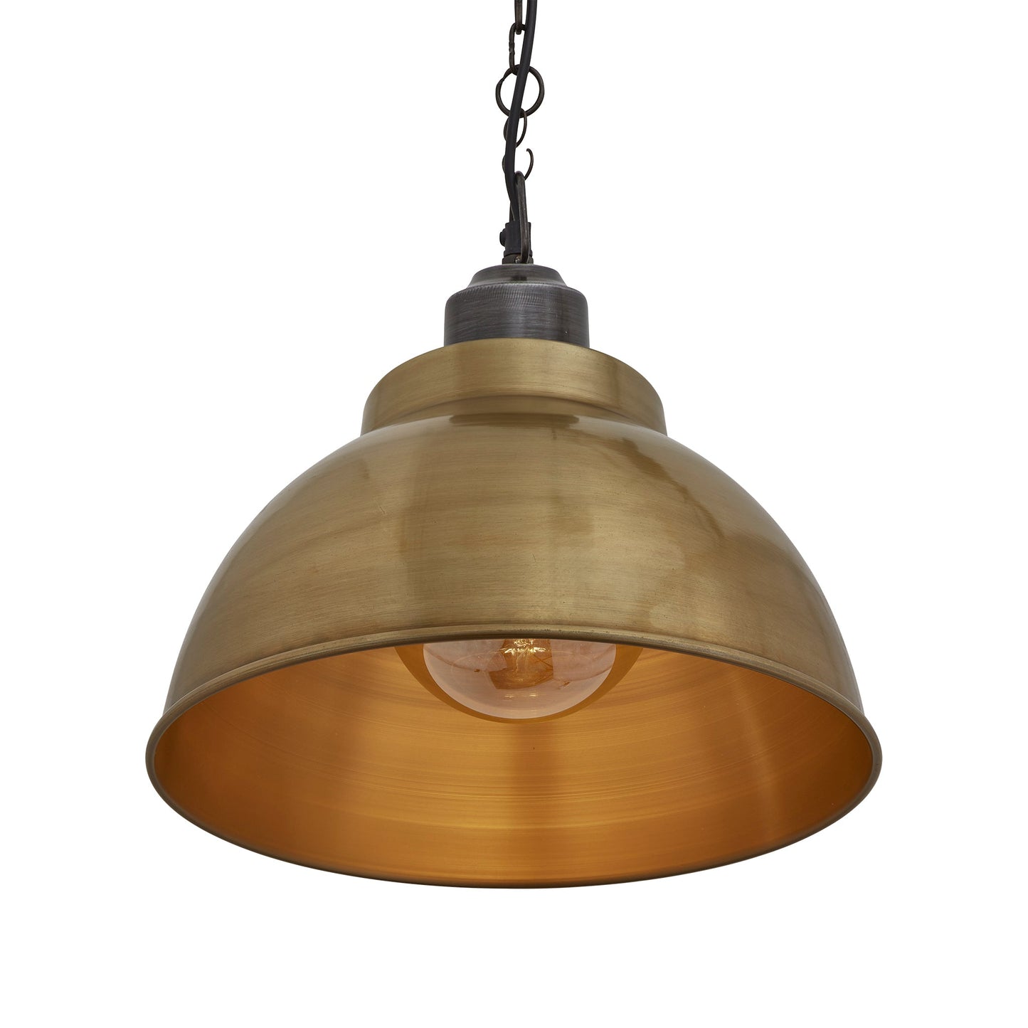 Brooklyn Dome Pendant Light With Chain , Product Shot