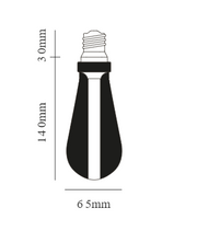 Buster Bulb Crystal Dimensions