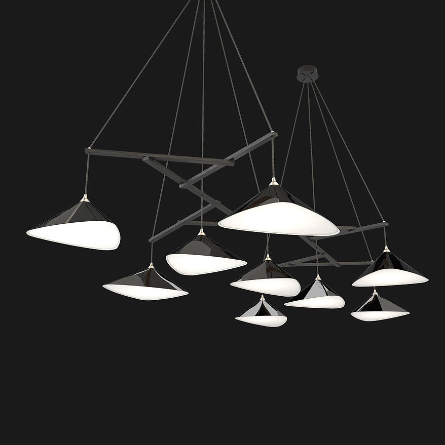 Moss Emily Group of Nine Lamp