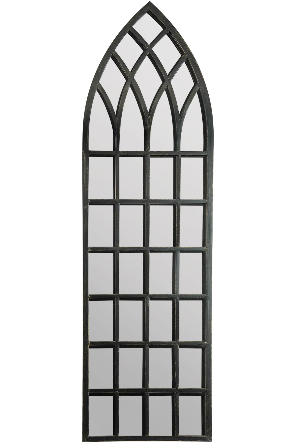 Somerley Large Rustic Garden Arch Mirror - 140 x 40.5 CM-6