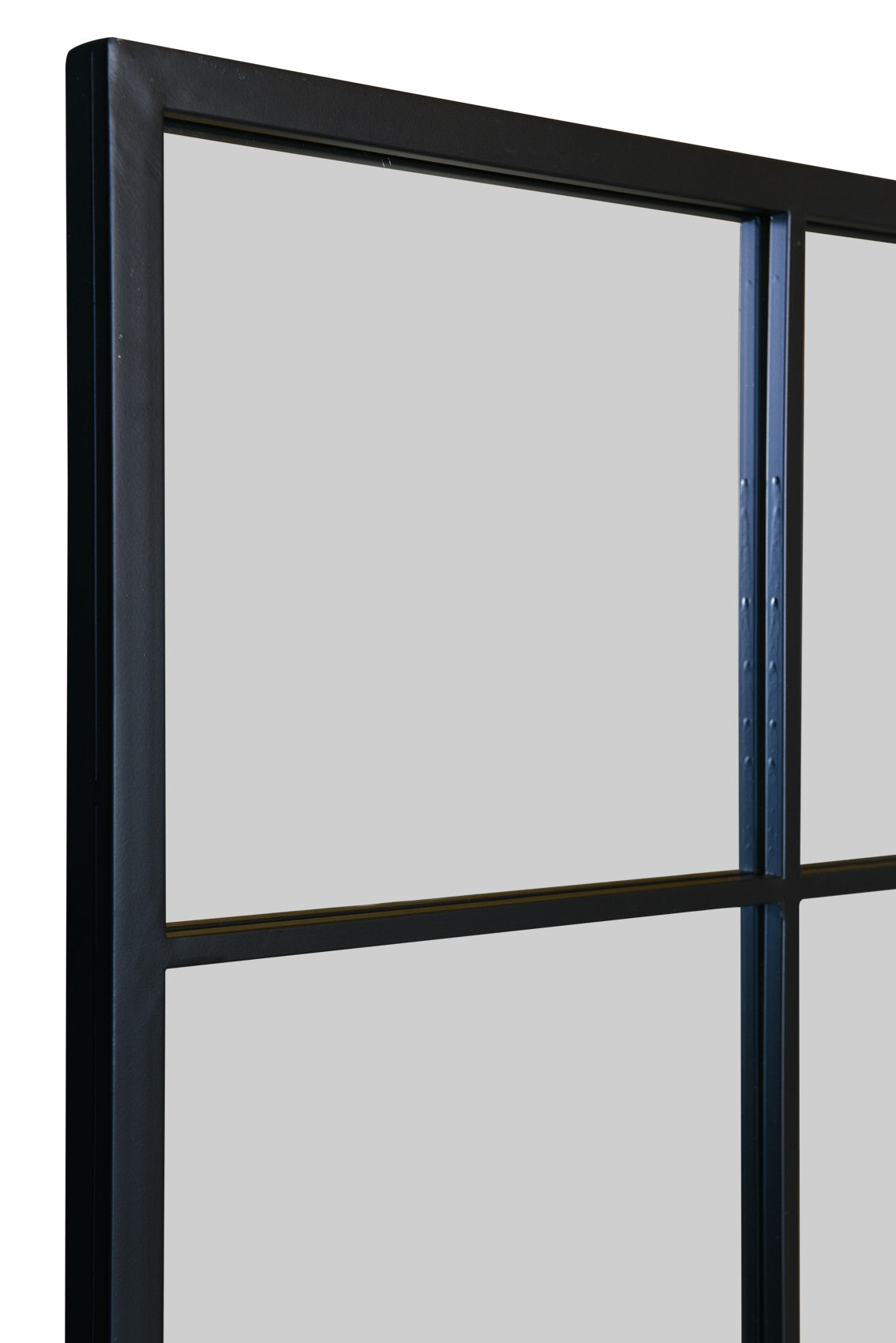Genestra - Contemporary Black Wall Mirror with Garden Design 69" X 43" (174CM X 110CM)-6
