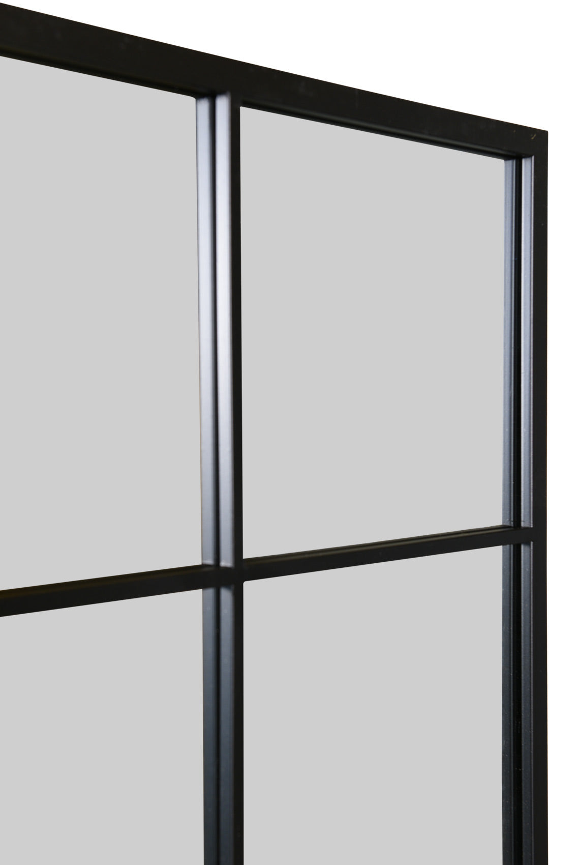 Genestra - Contemporary Black Wall Mirror with Garden Design 69" X 43" (174CM X 110CM)-7