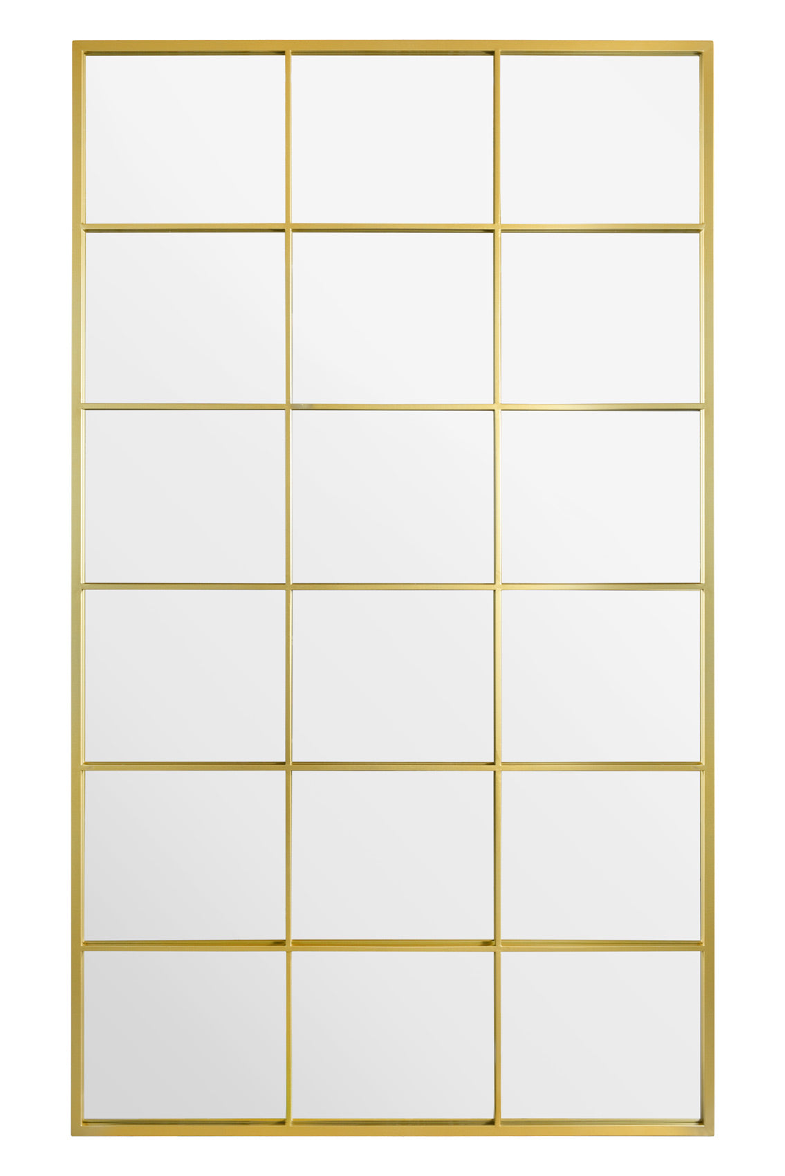 Genestra - Contemporary 79" X 47" (200CM X 120CM) Wall-Mounted Garden Mirror-2