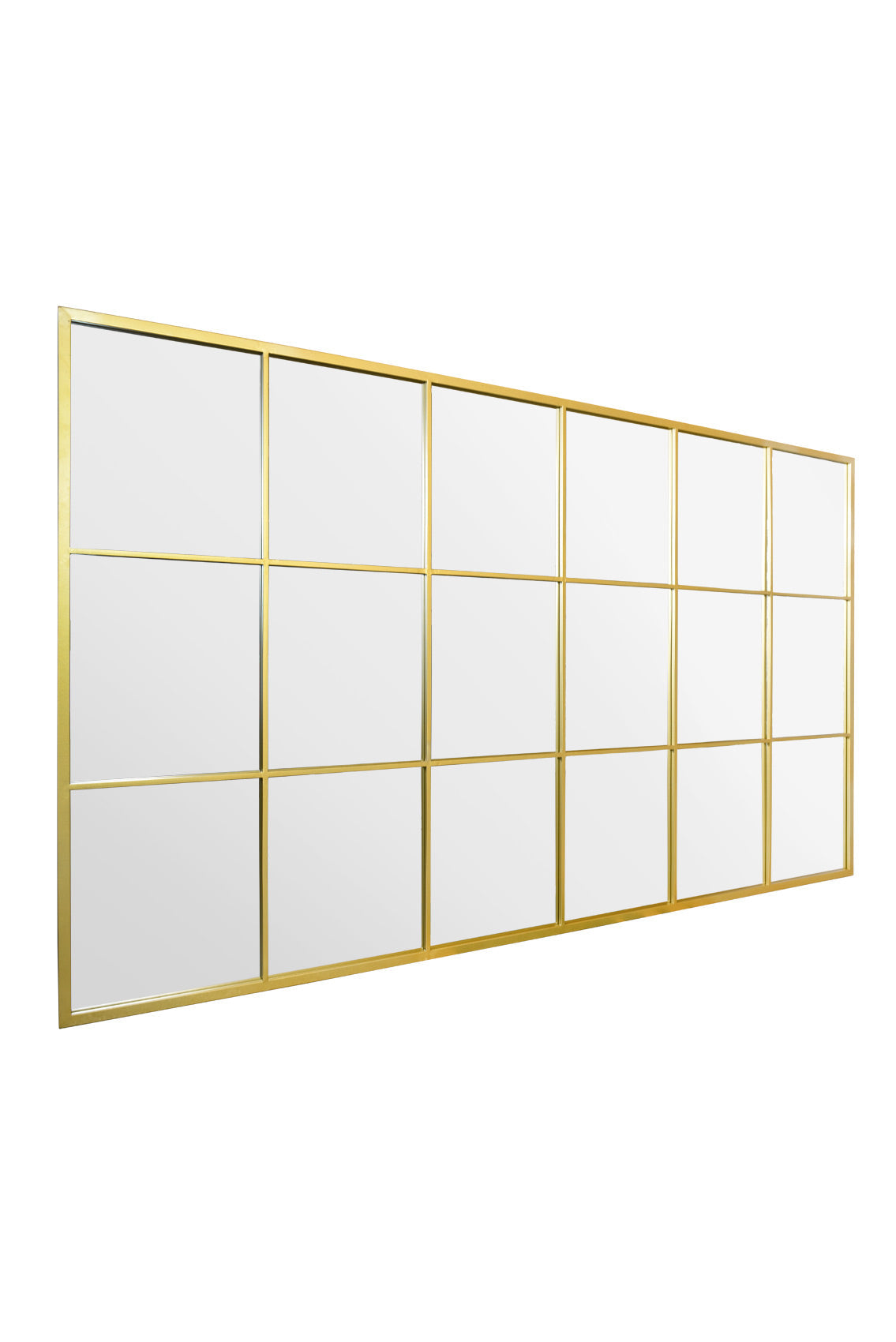 Genestra - Contemporary 79" X 47" (200CM X 120CM) Wall-Mounted Garden Mirror-5