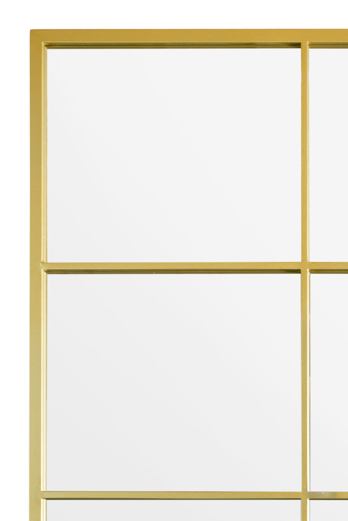 Genestra - Contemporary 79" X 47" (200CM X 120CM) Wall-Mounted Garden Mirror-6