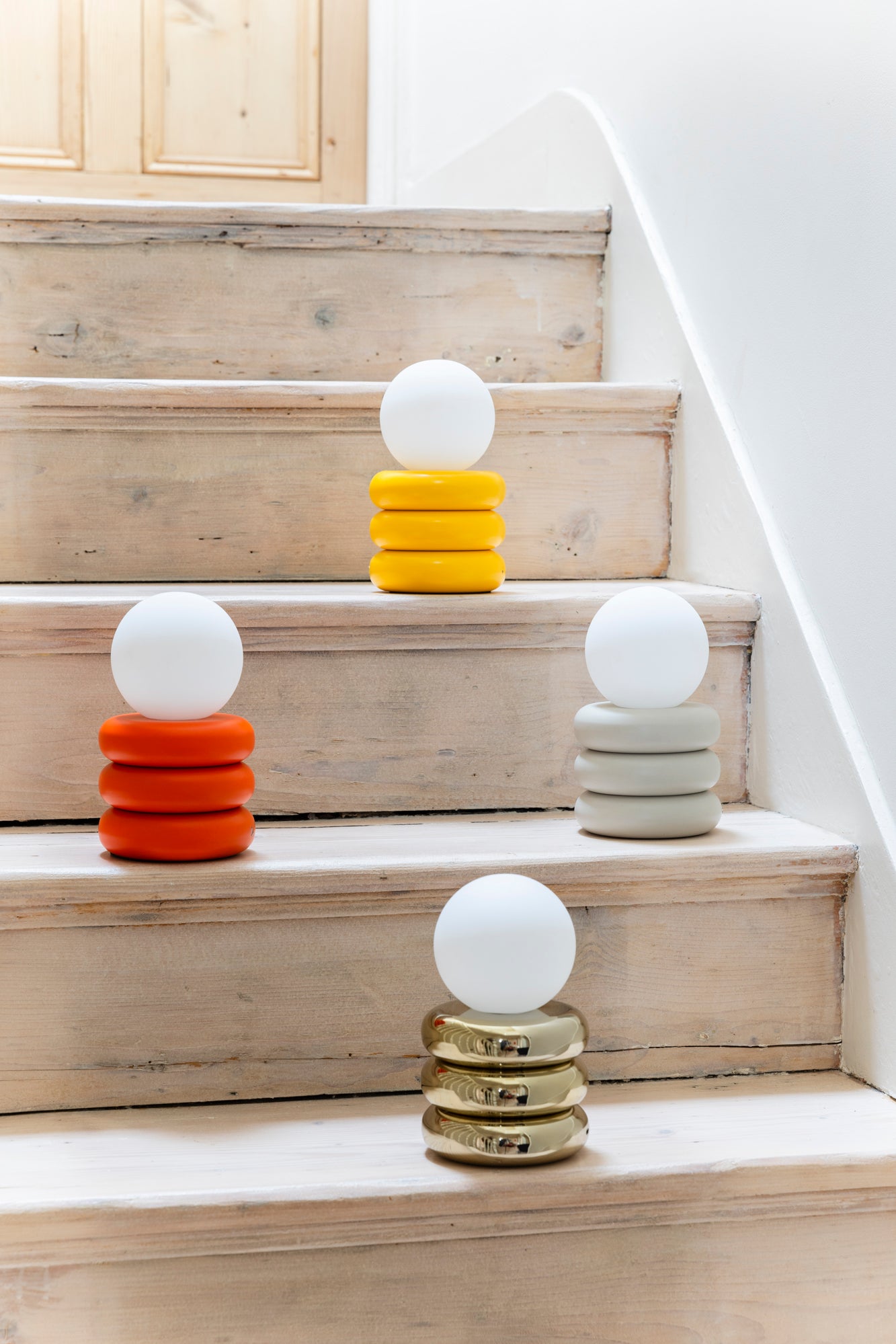 York Yellow Rechargeable Table Lamp, product shot
