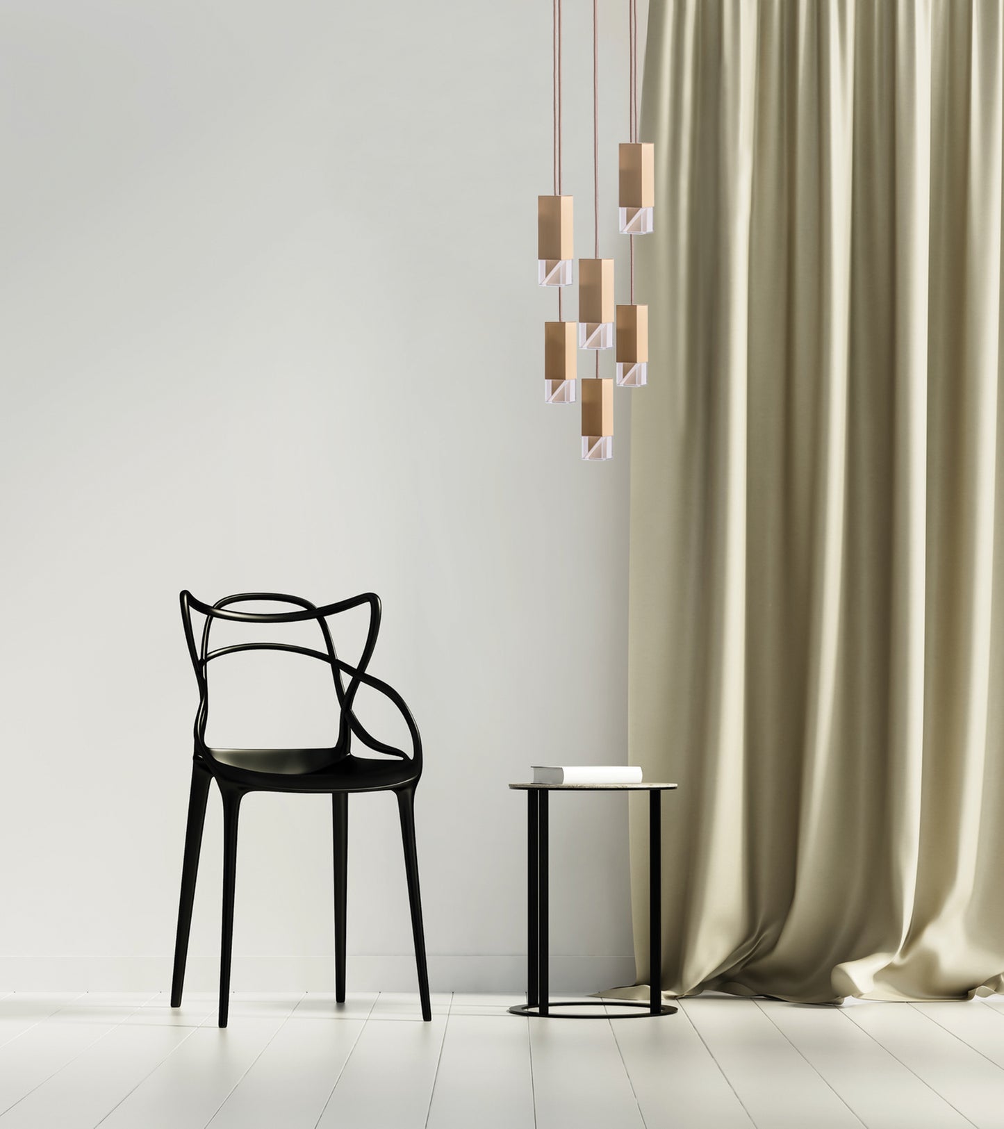 Lamp/ One Brass 6- Light Chandelier lifestyle image