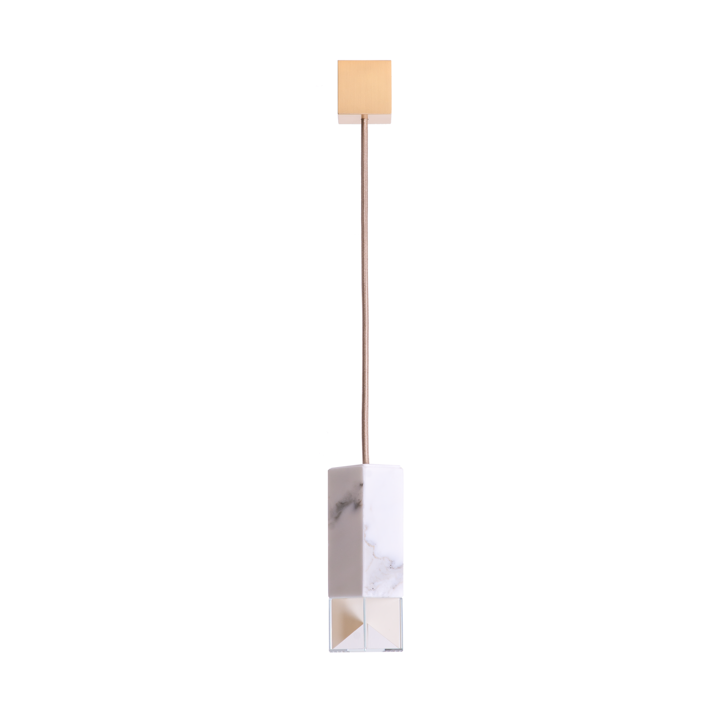 Lamp One Pendant Light / Marble, cut out.