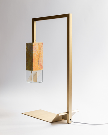 Lamp Two Table Light / Yellow side view