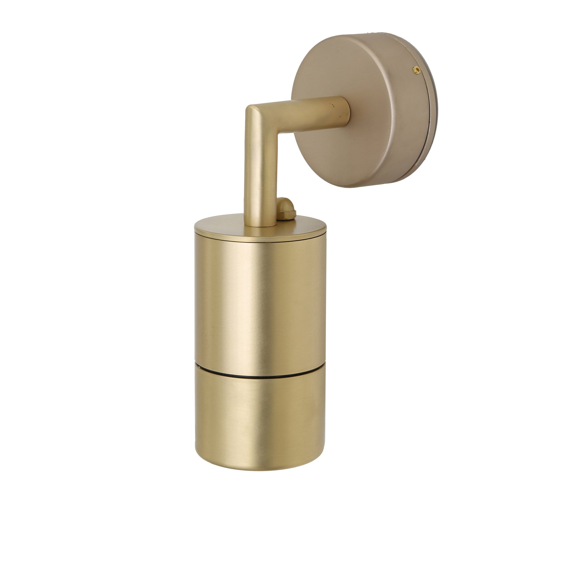 Ennis Brass Spot Wall Light IP44 / IP65 Product Shot