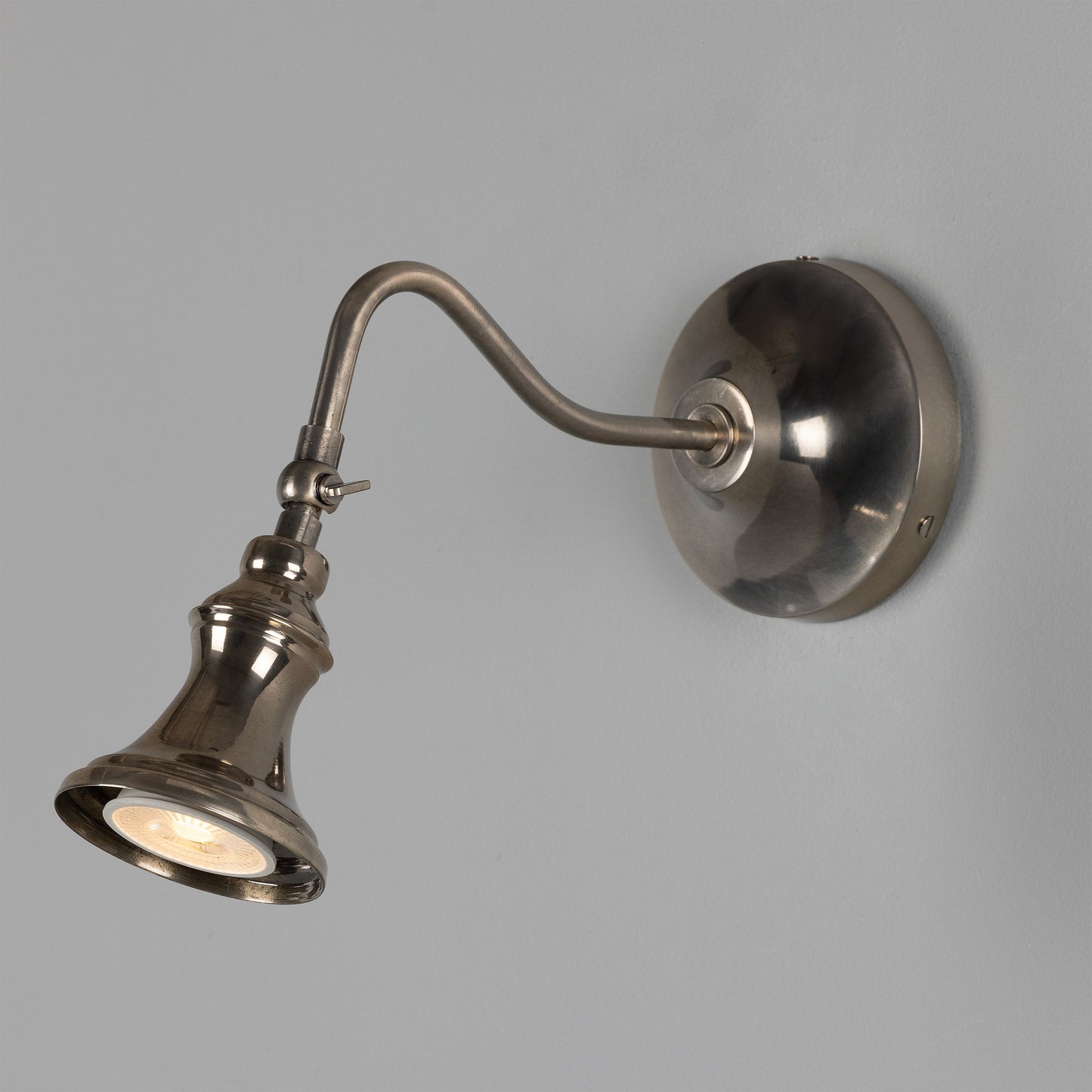 Kent Traditional Vintage Adjustable Wall Spotlight