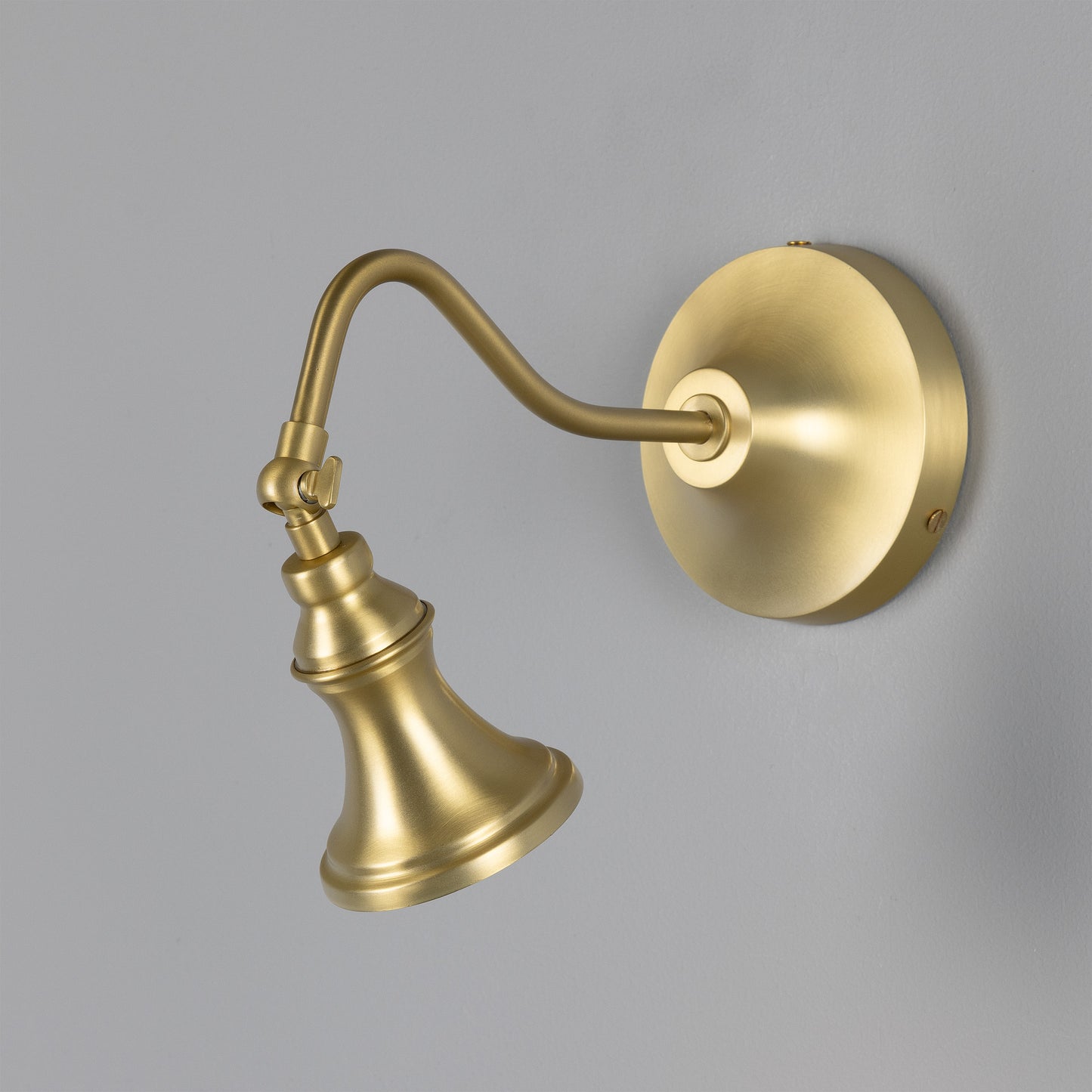 Kent Traditional Vintage Adjustable Wall Spotlight