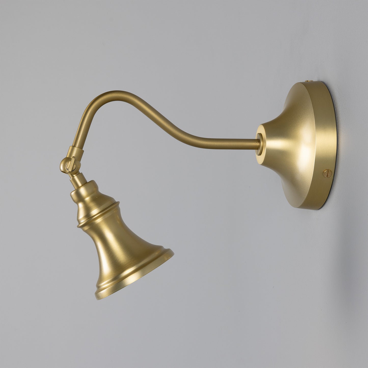 Kent Traditional Vintage Adjustable Wall Spotlight
