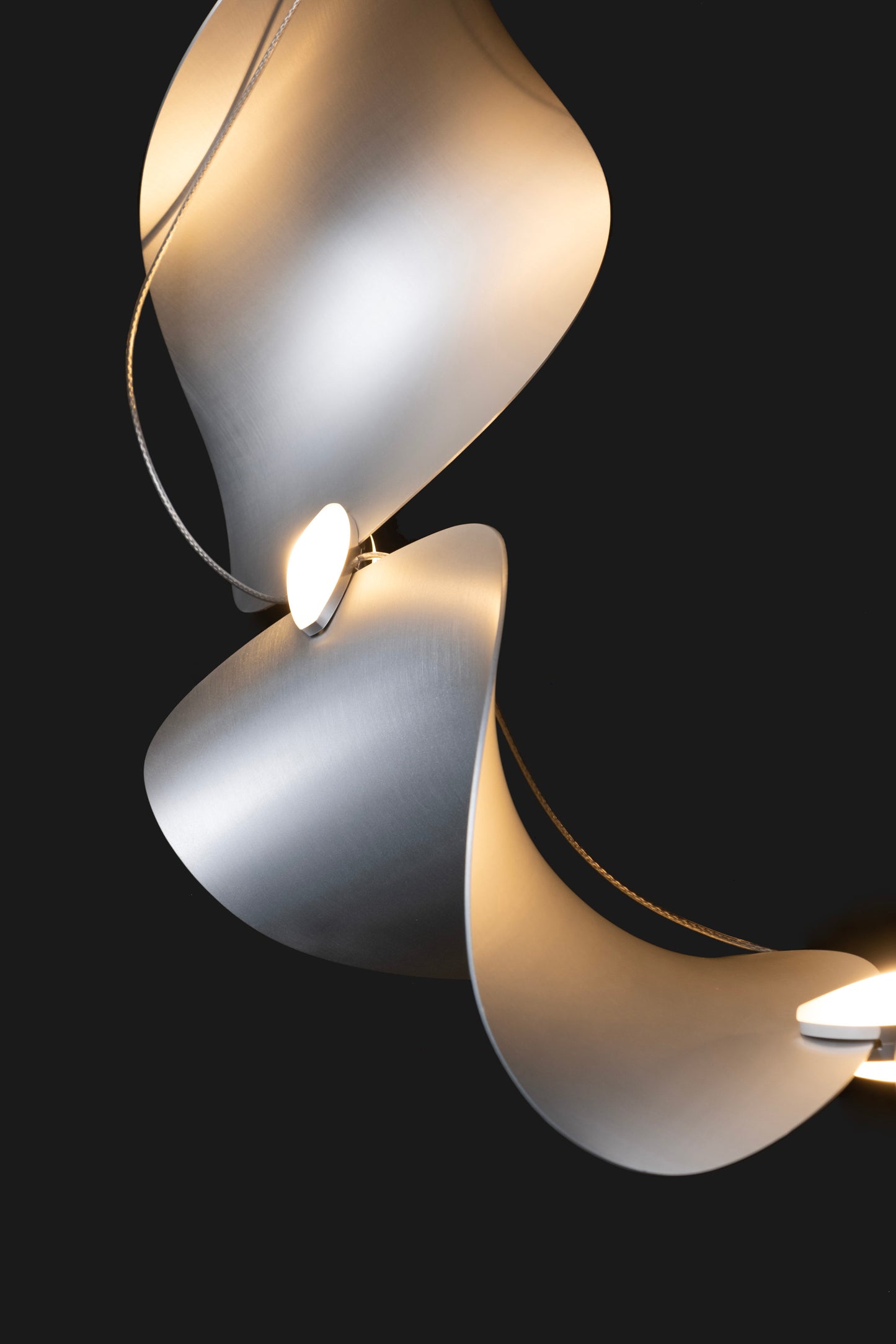 Moss Dune 10 Spiral Lamp