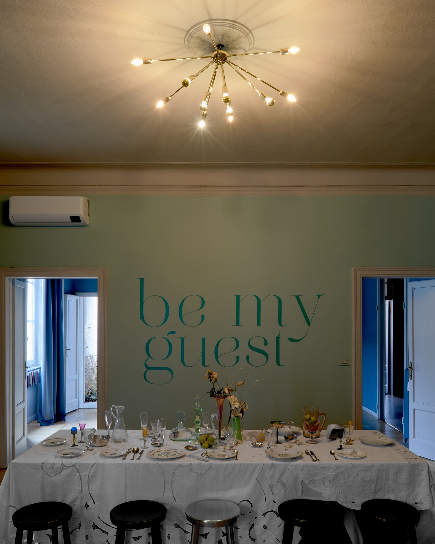 Half Sputnik Ceiling Light lifestyle