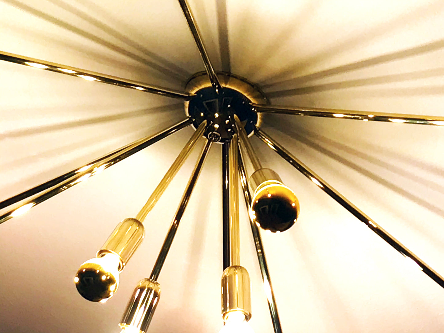 Half Sputnik Ceiling Light Fitting