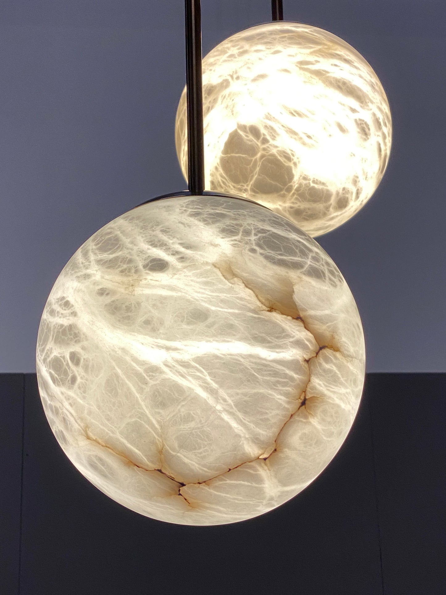 Maxi Moon Pendant Light close up