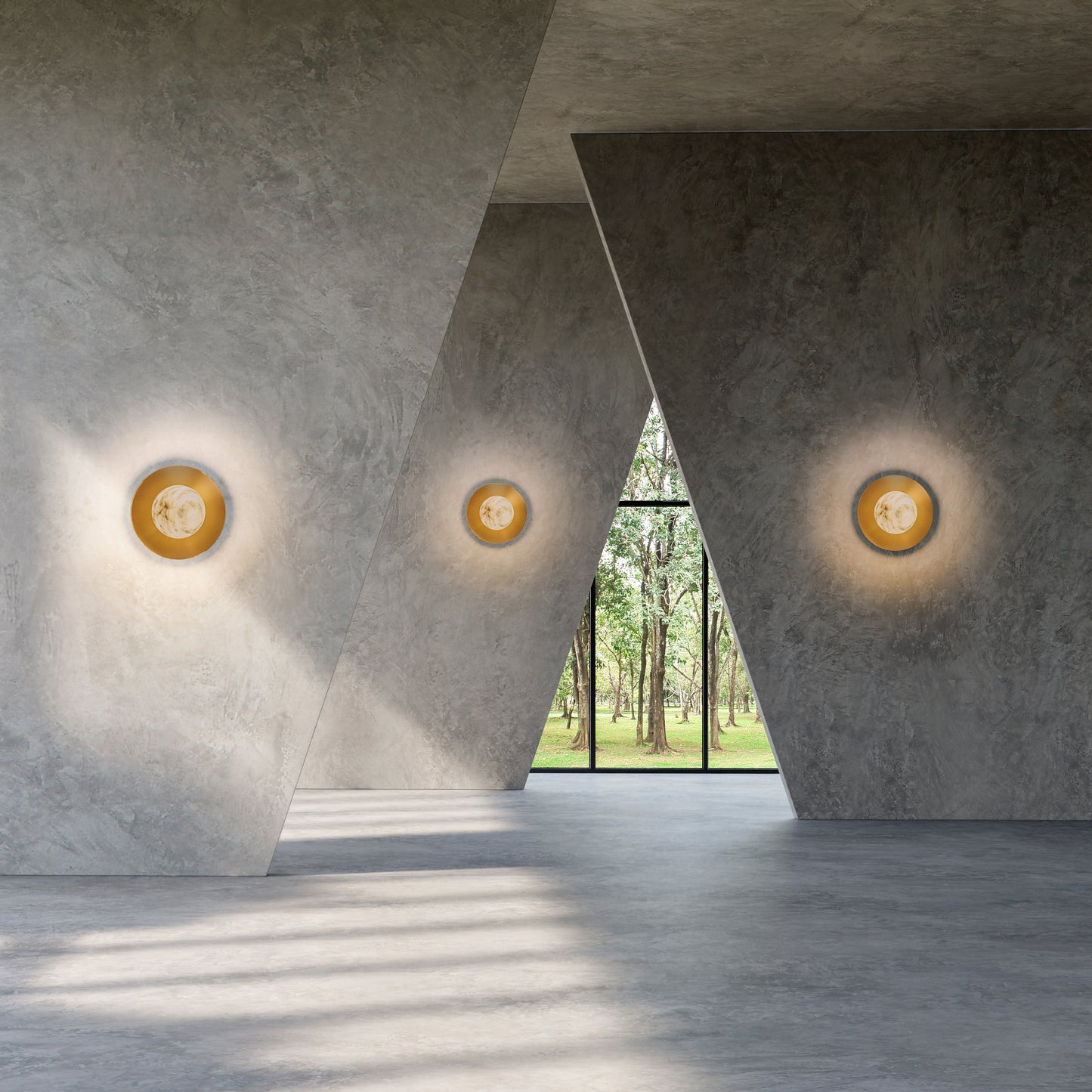 Mini Moon Wall Light, in lifestyle setting