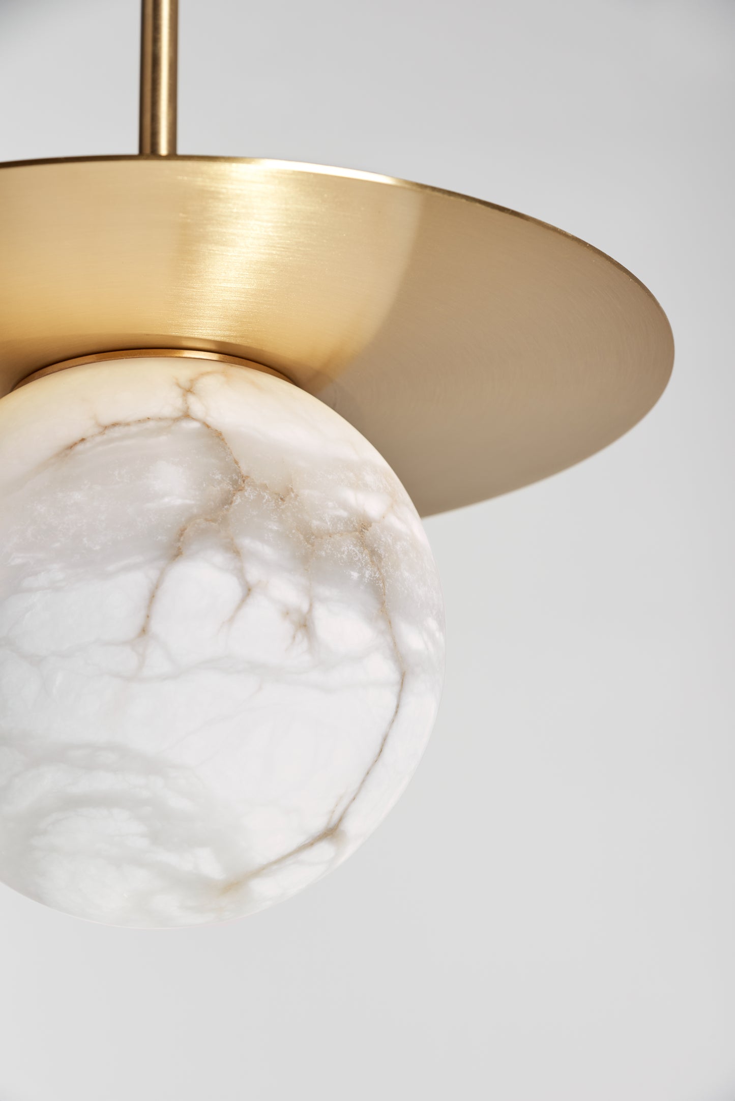 Mini Moon Pendant Light Close up