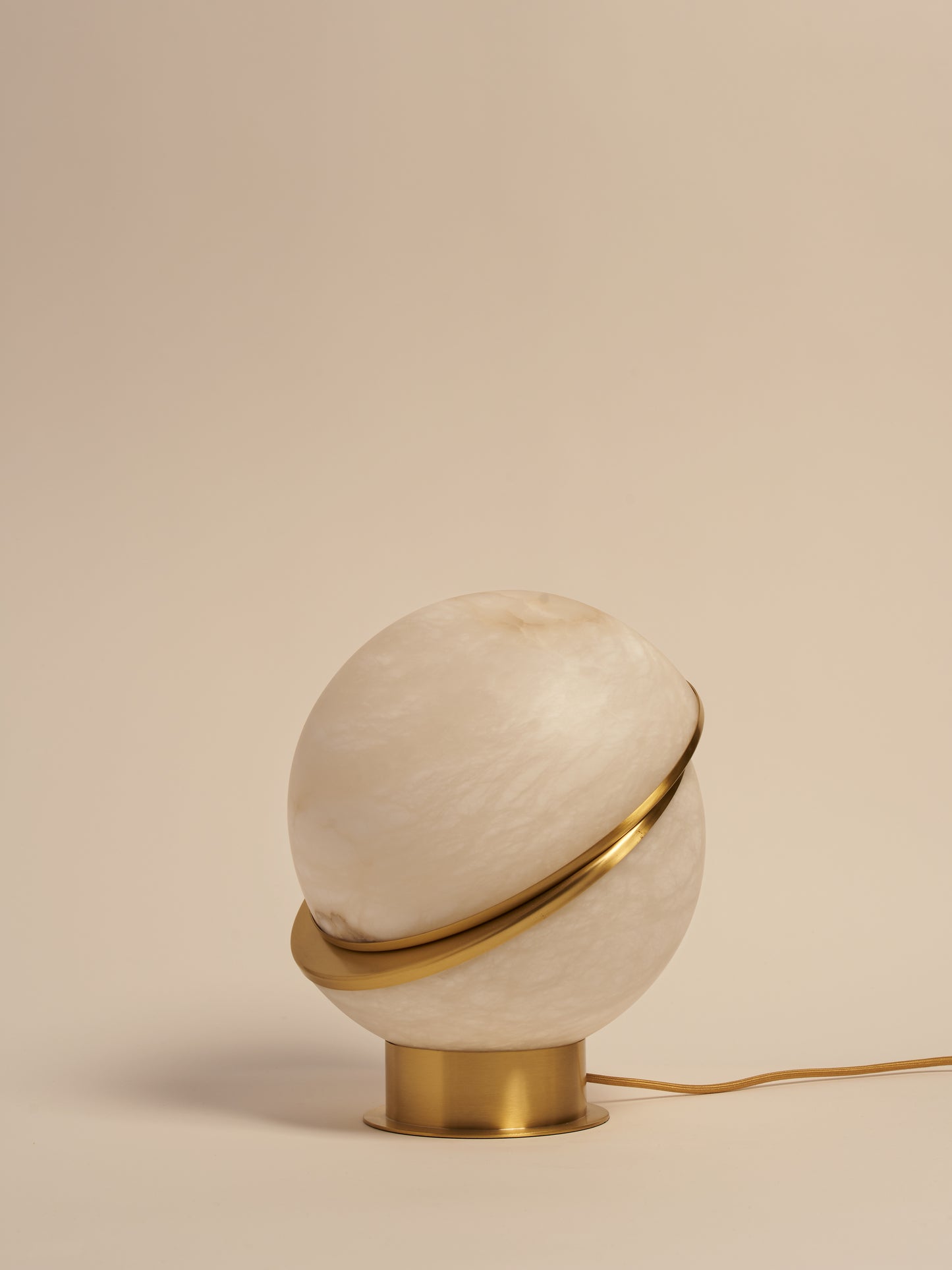 Offset Globe Table Lamp