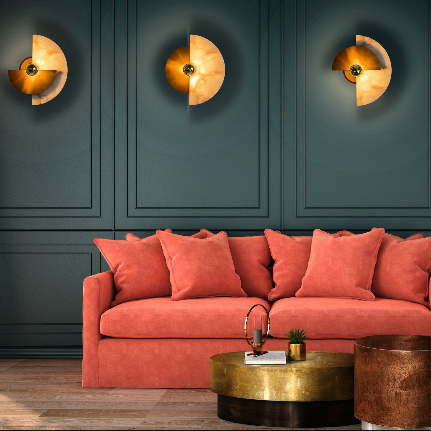 Levante Wall Light Bronze Lifestyle