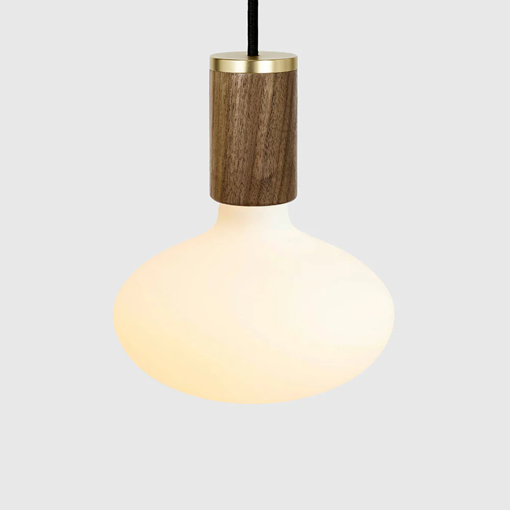 Oval Pendant Walnut still 1