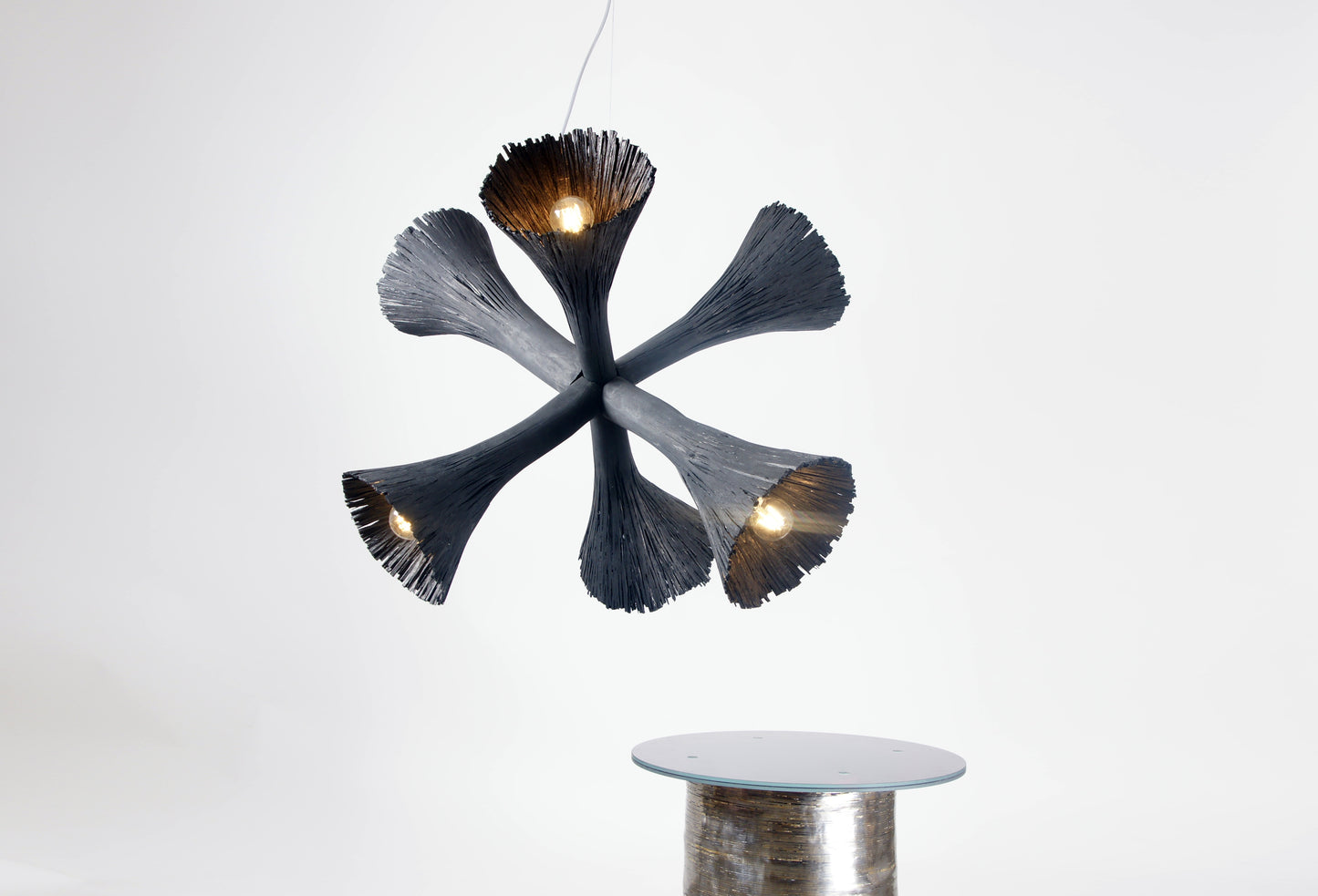 Pressed Wood Chandelier, lifestyle