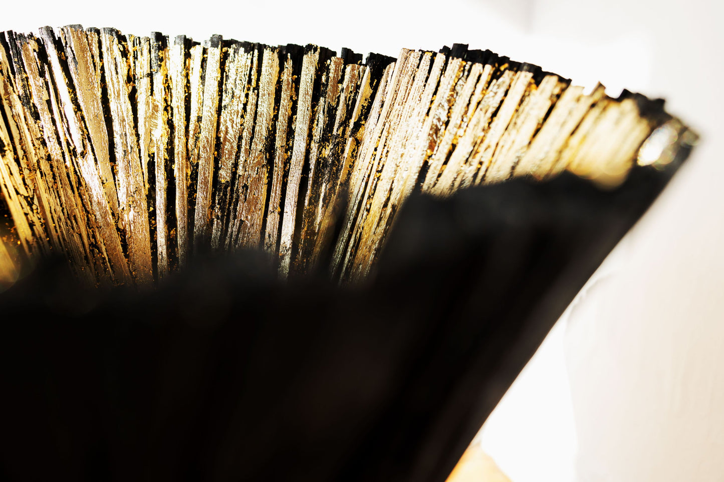 Pressed Wood Table lamp, close up