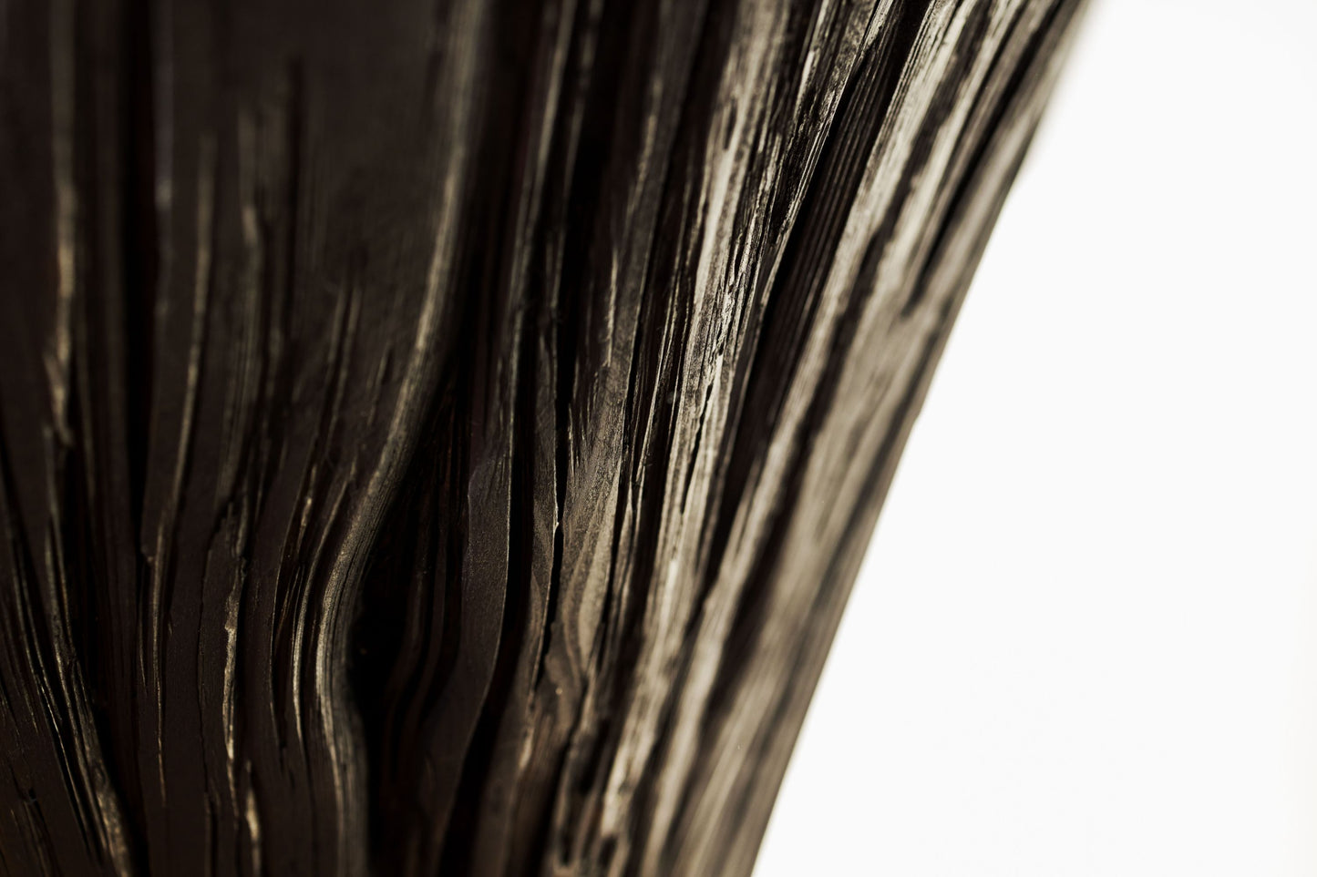 Pressed Wood Table lamp, close up