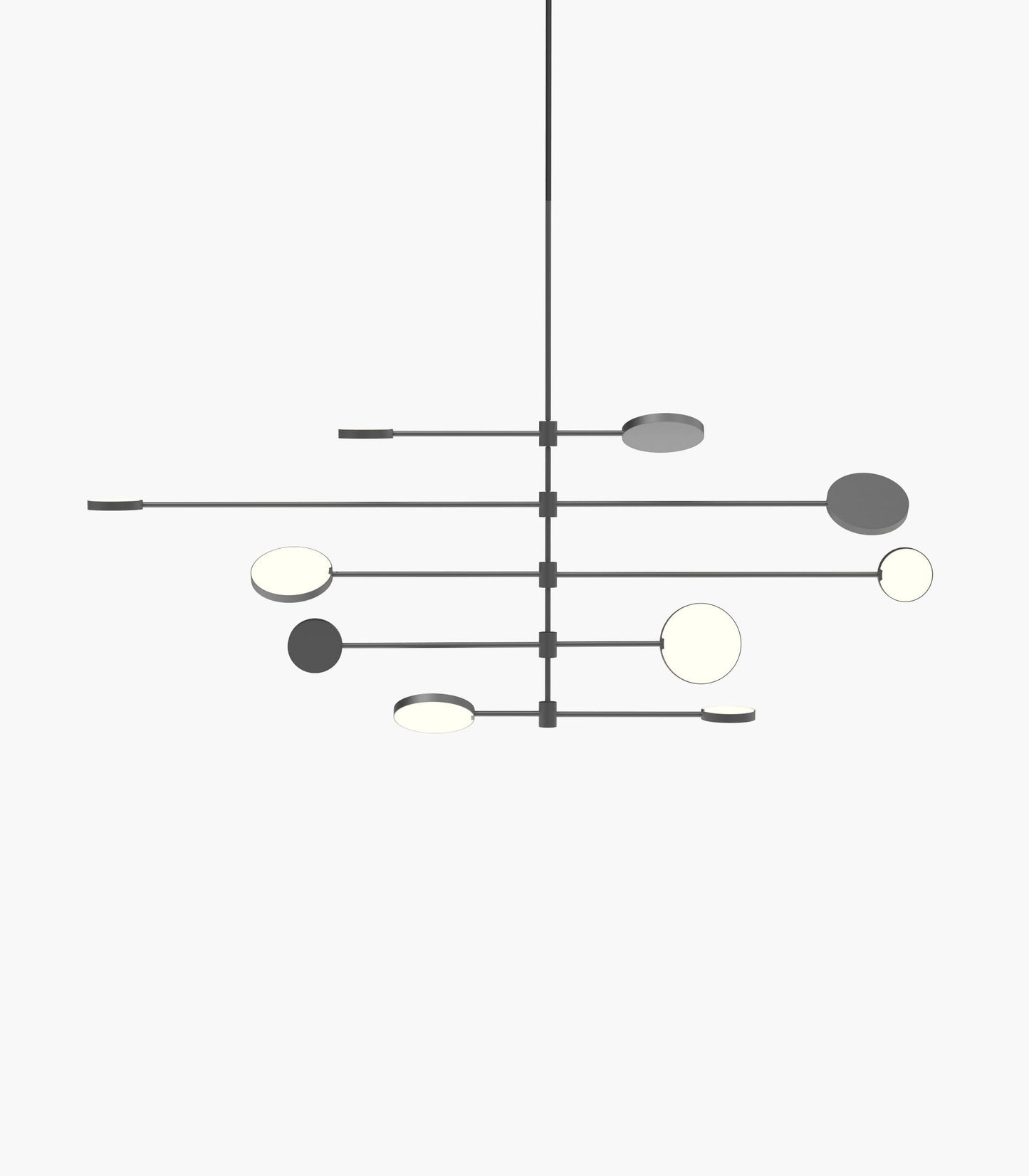 Motion S23-12 Pendant Light Black Anodised front