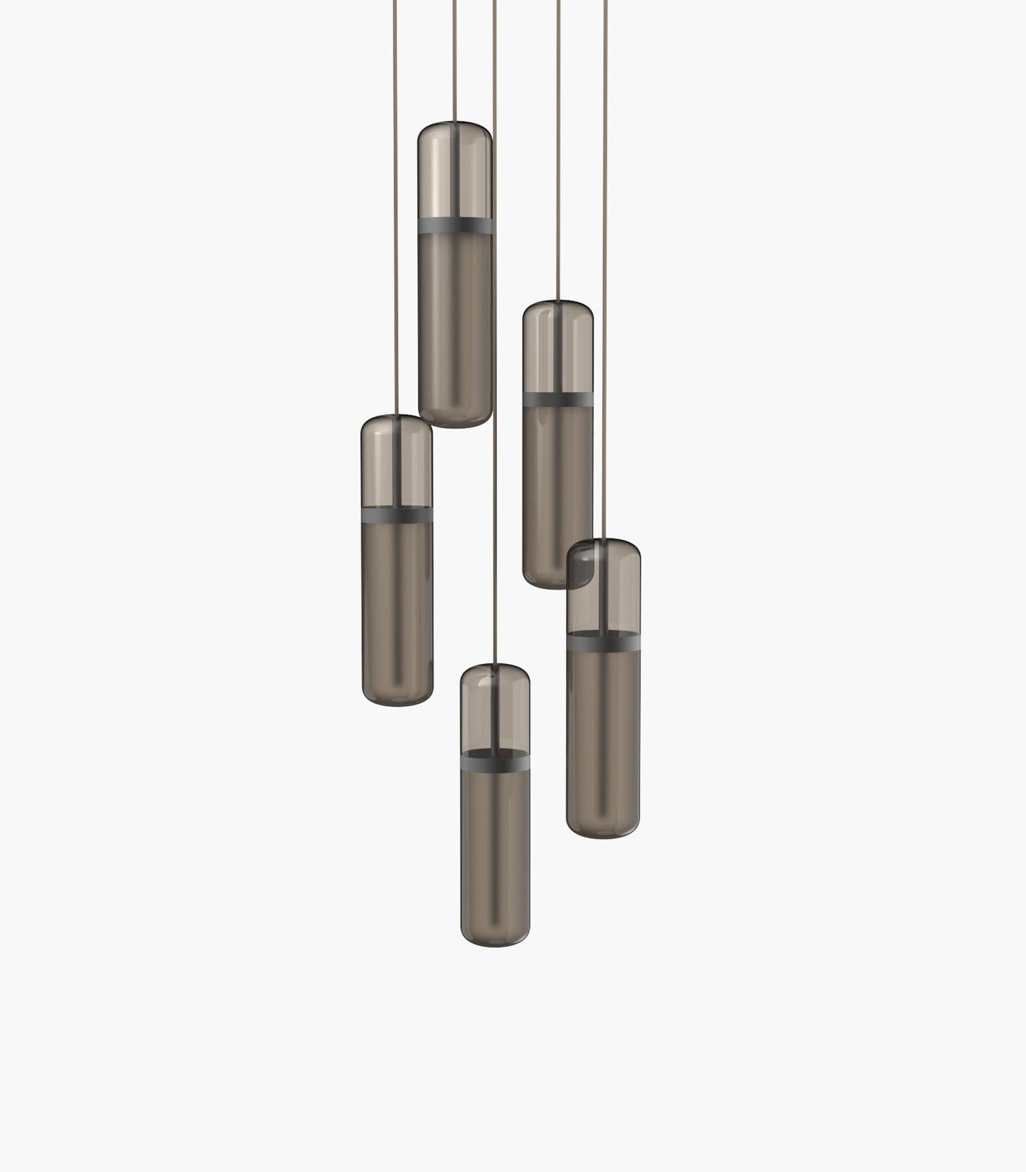 Pill S36-03 Pendant Light Smoked Black Anodised