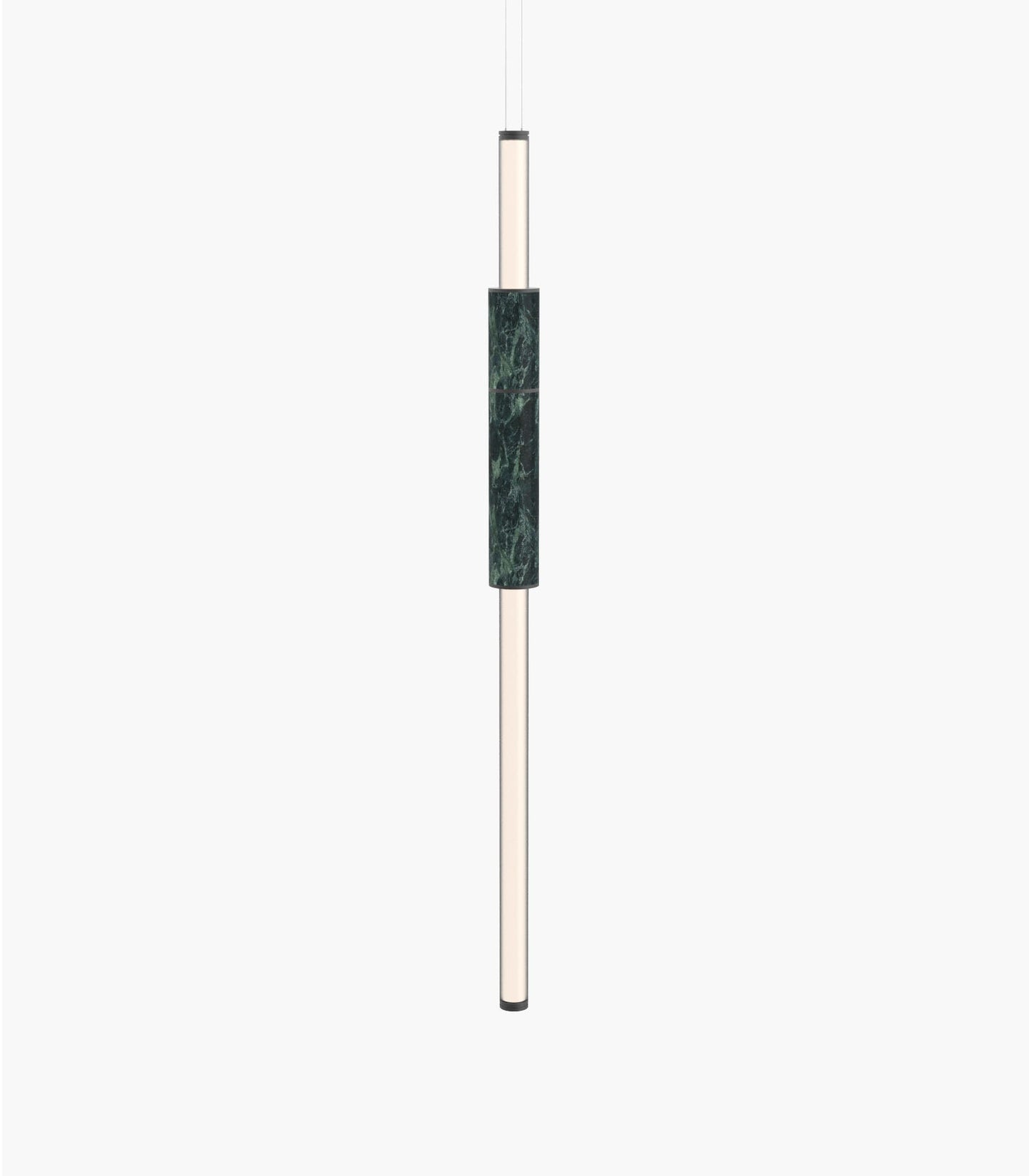 Light Pipe S58-01 Pendant Light Green Black Anodised