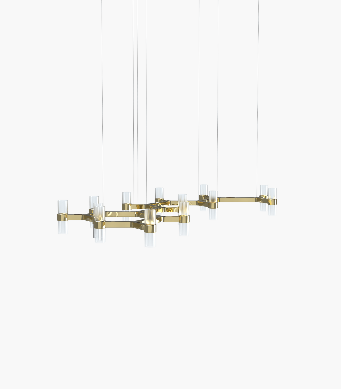 Branch S78-17 Pendant Light Polished Brass