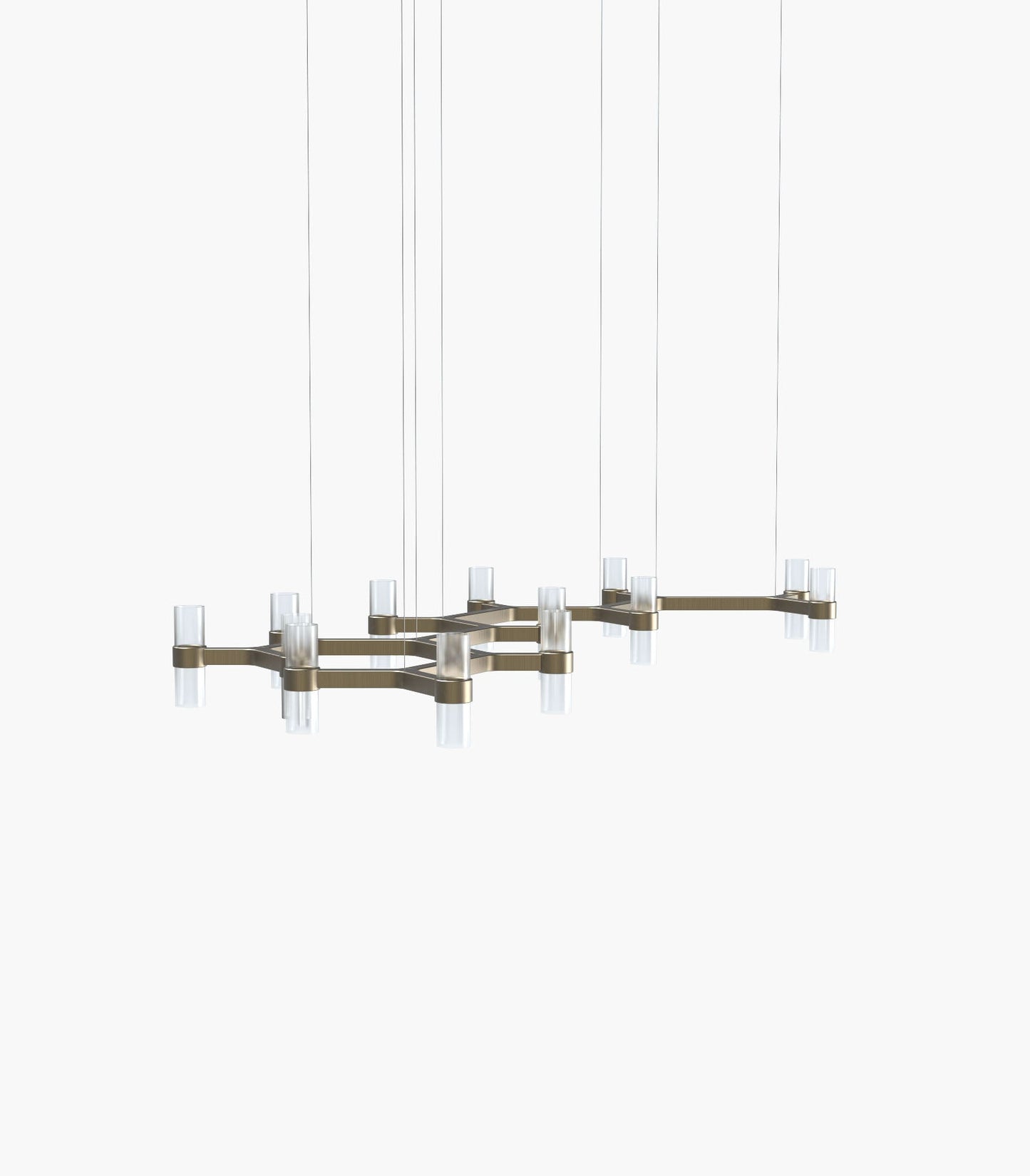 Branch S78-17 Pendant Light Burnished Brass