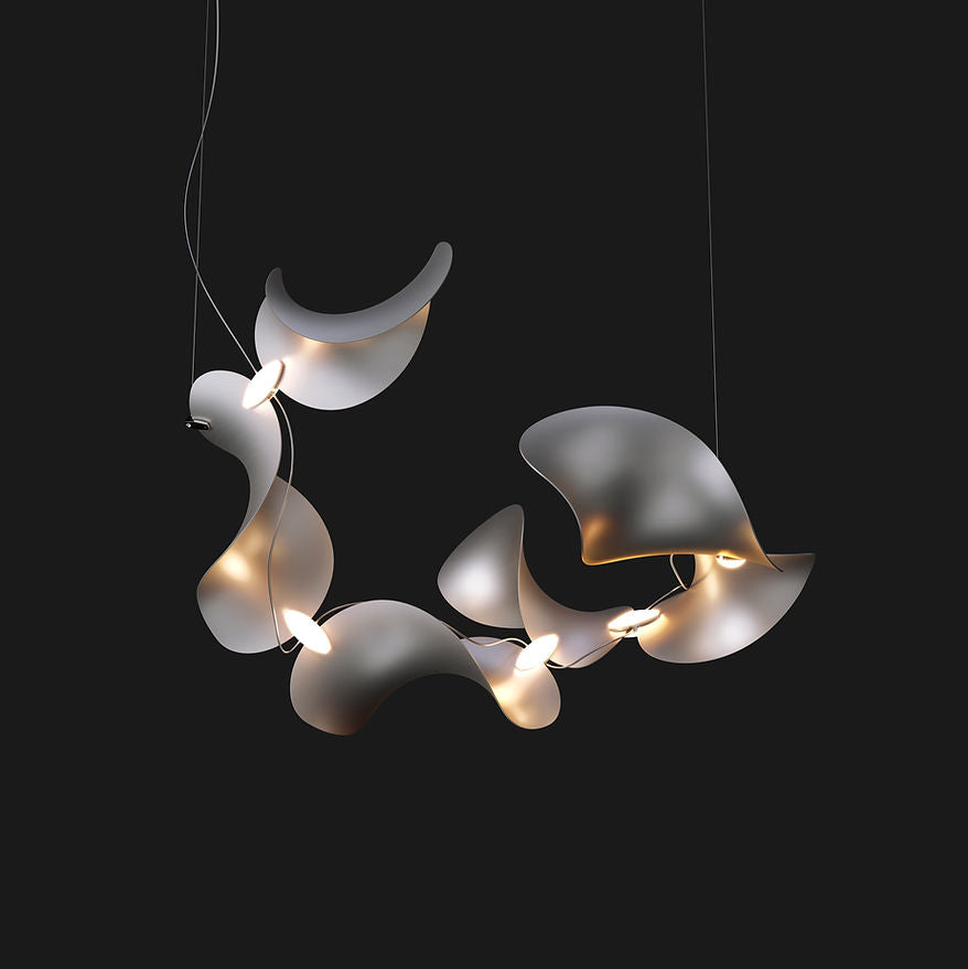 Moss Dune 6 Spiral Lamp