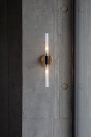 Strip Wall Light, front view on wall in setting.
