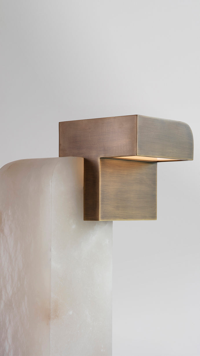 Geometric Love Table Lamp- Close Up