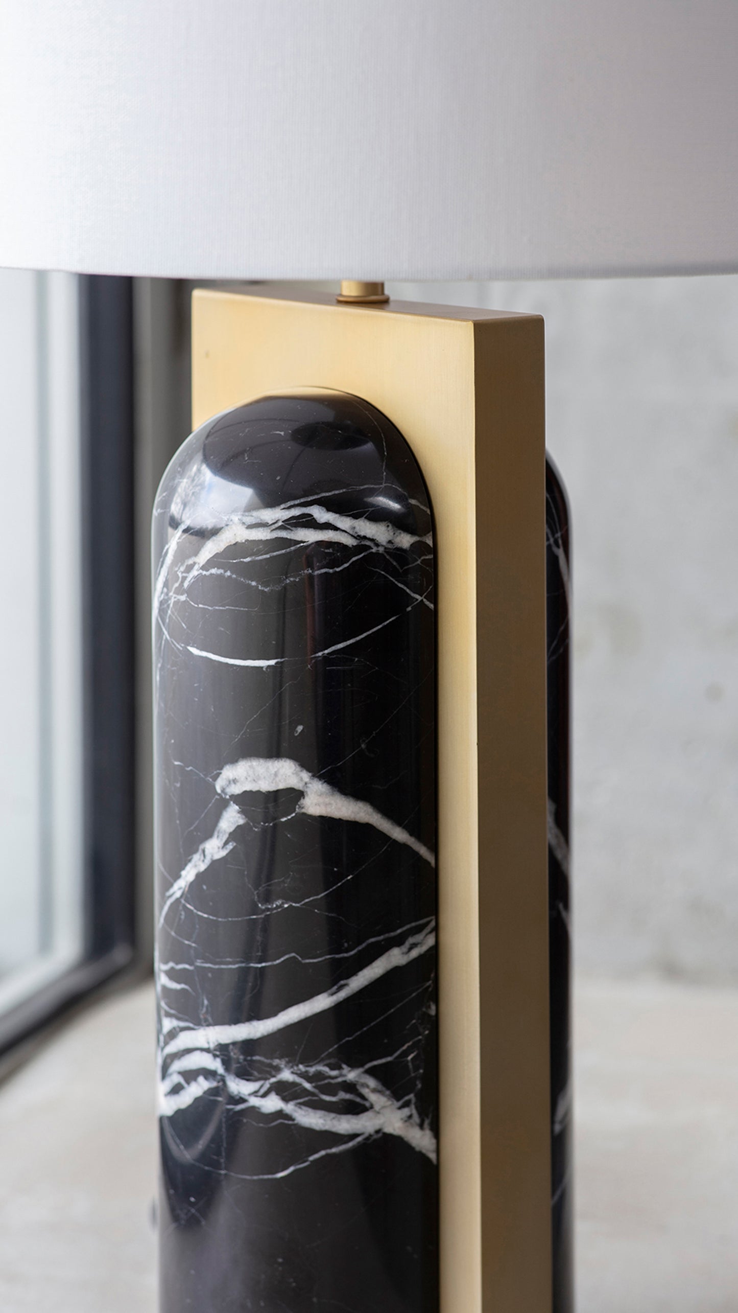 Book Ends Table Lamp close up