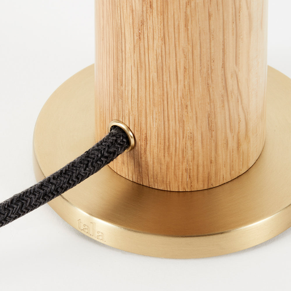Tala Oak Knuckle Table Lamp Sphere IV OAK SPHR IV KT 01_9 Still detail