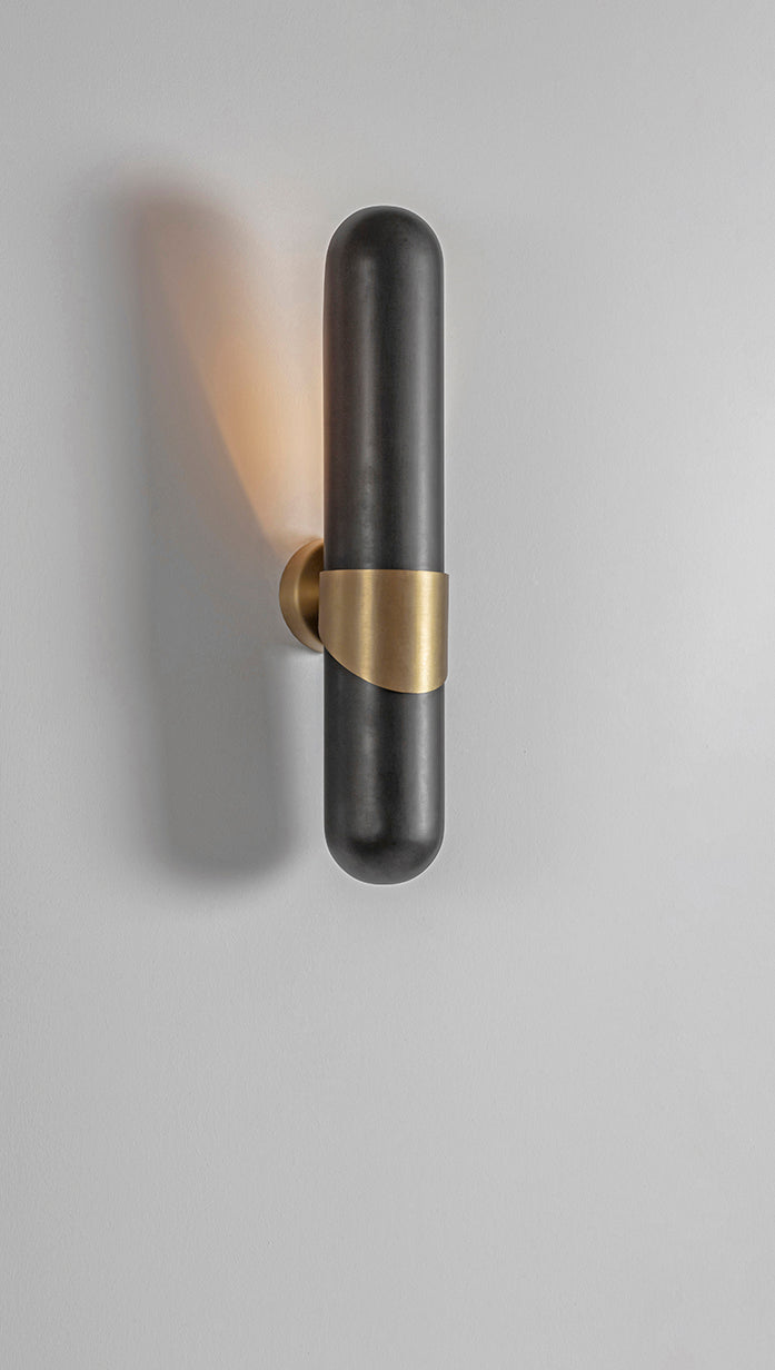 Dream Wall Light, side view on.